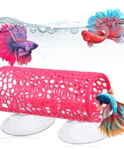 Brinquedos de Túnel para Peixes de Aquário