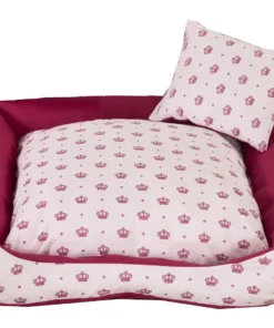 Cama Pet Gato Realeza Rosa