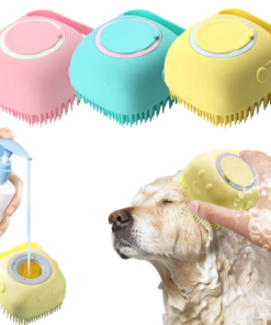 Escova de Banho e Massagem Dispensador
